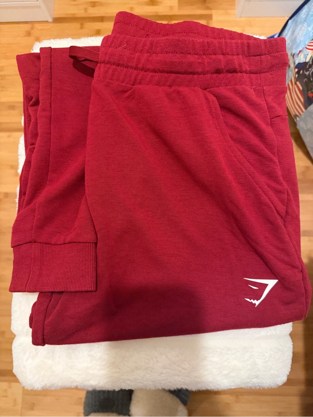 Gymshark  Red Jogger Sweatpants